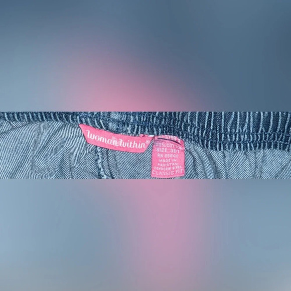 Woman Within Classic Fit Jeans, Size 30T (NWOT) - Picture 9 of 9